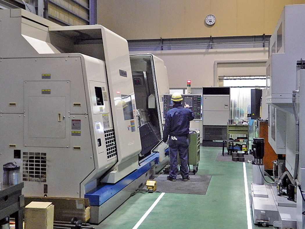 専用工場の工作機械類|ジェットクリート工法の特長